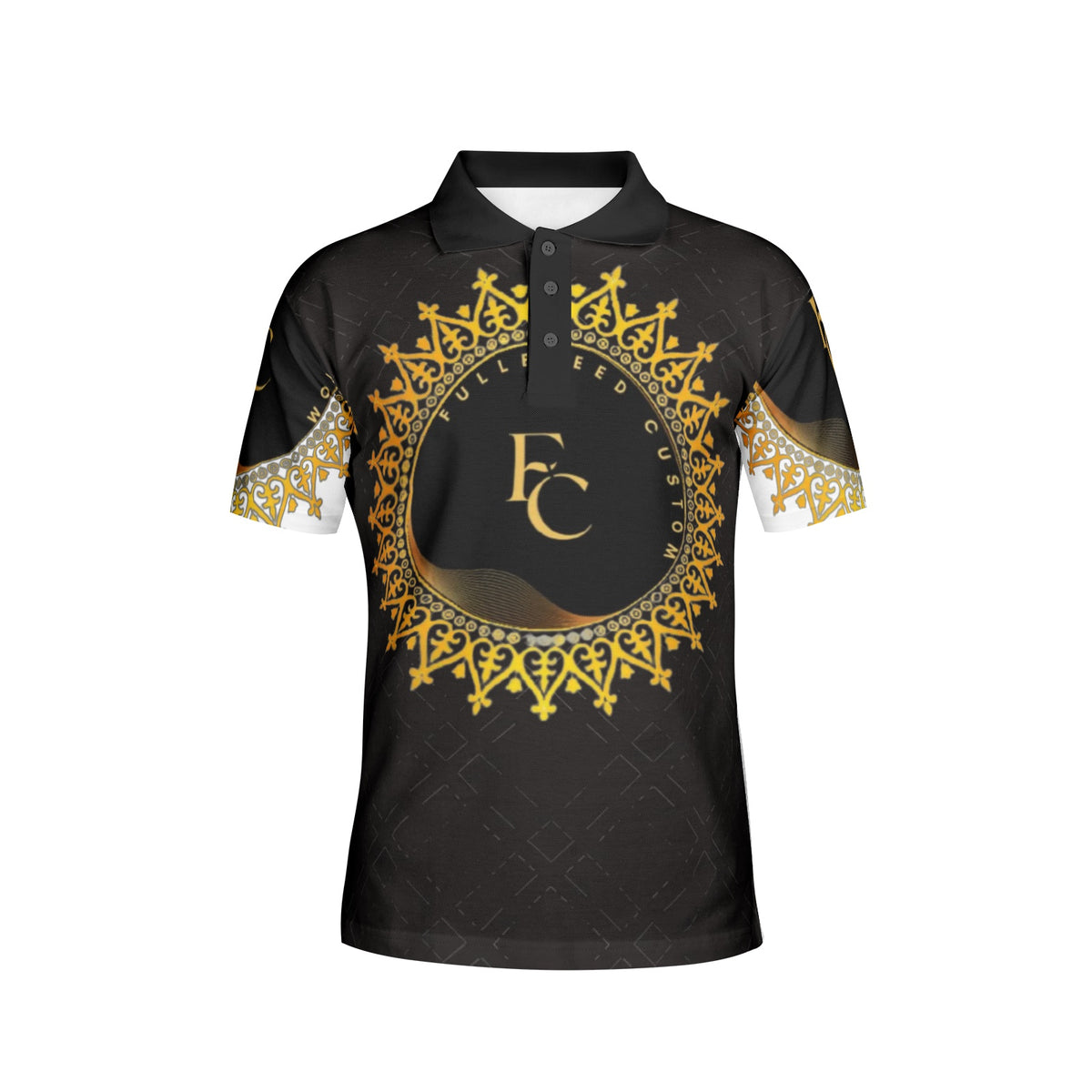 Men's All-Over Print Polo Shirts