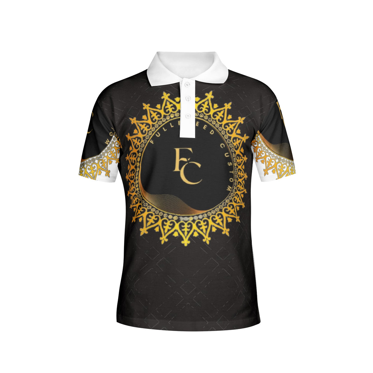 Men's All-Over Print Polo Shirts