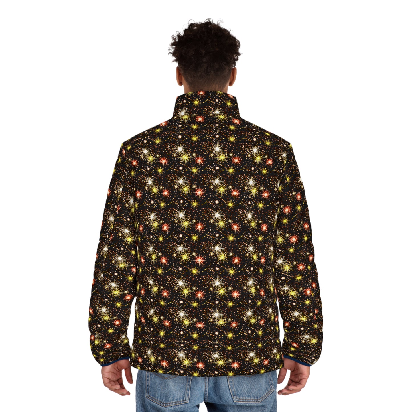 Men's Puffer Jacket (AOP)