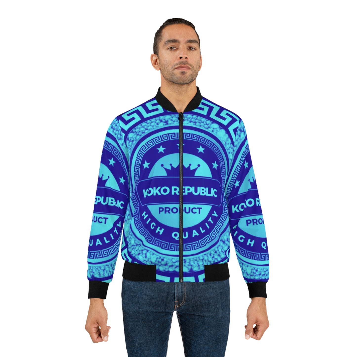 Men's Bomber Jacket (AOP)