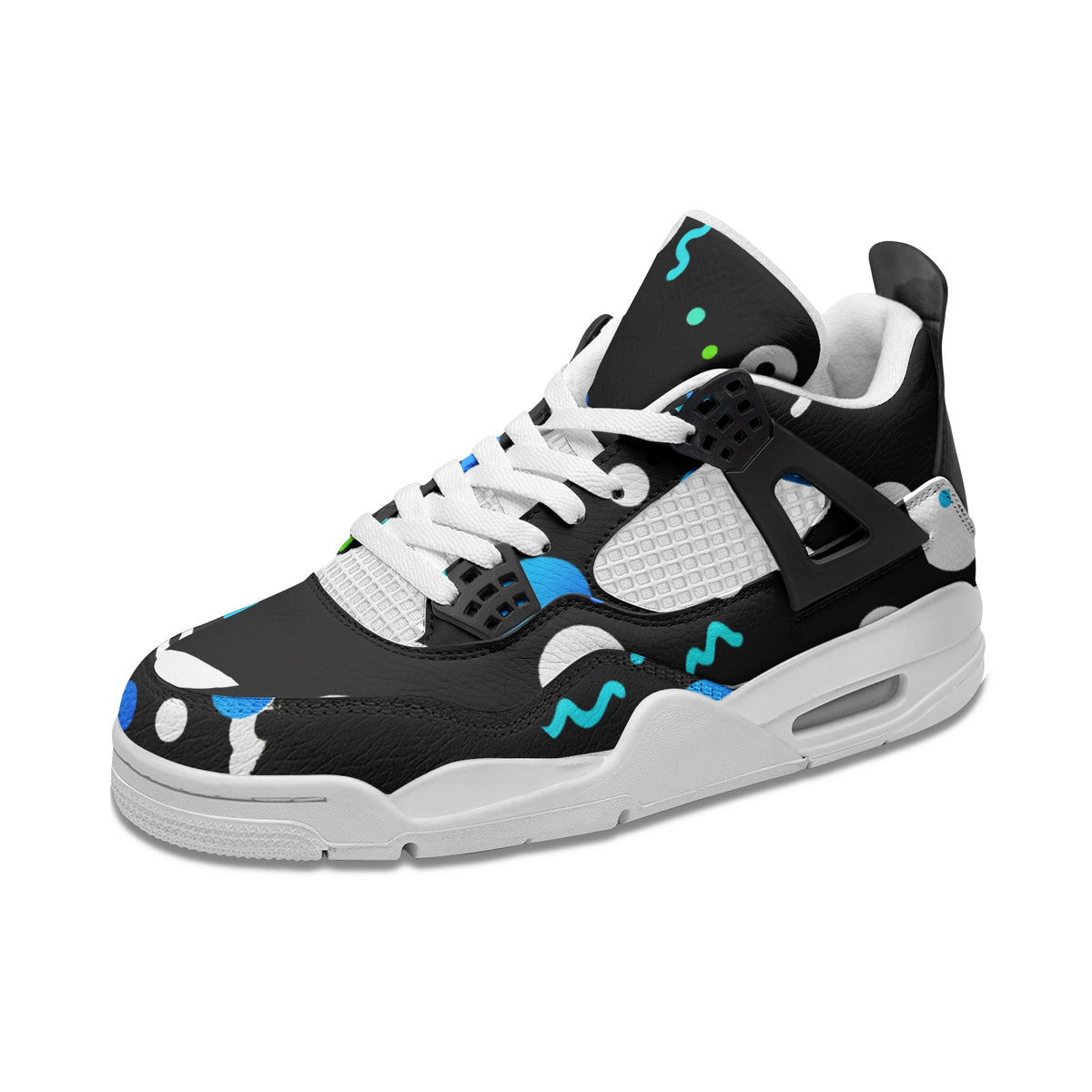 fullbreedcustom Unisex Non Slip Lace Up Breathable Fashion Sneakers