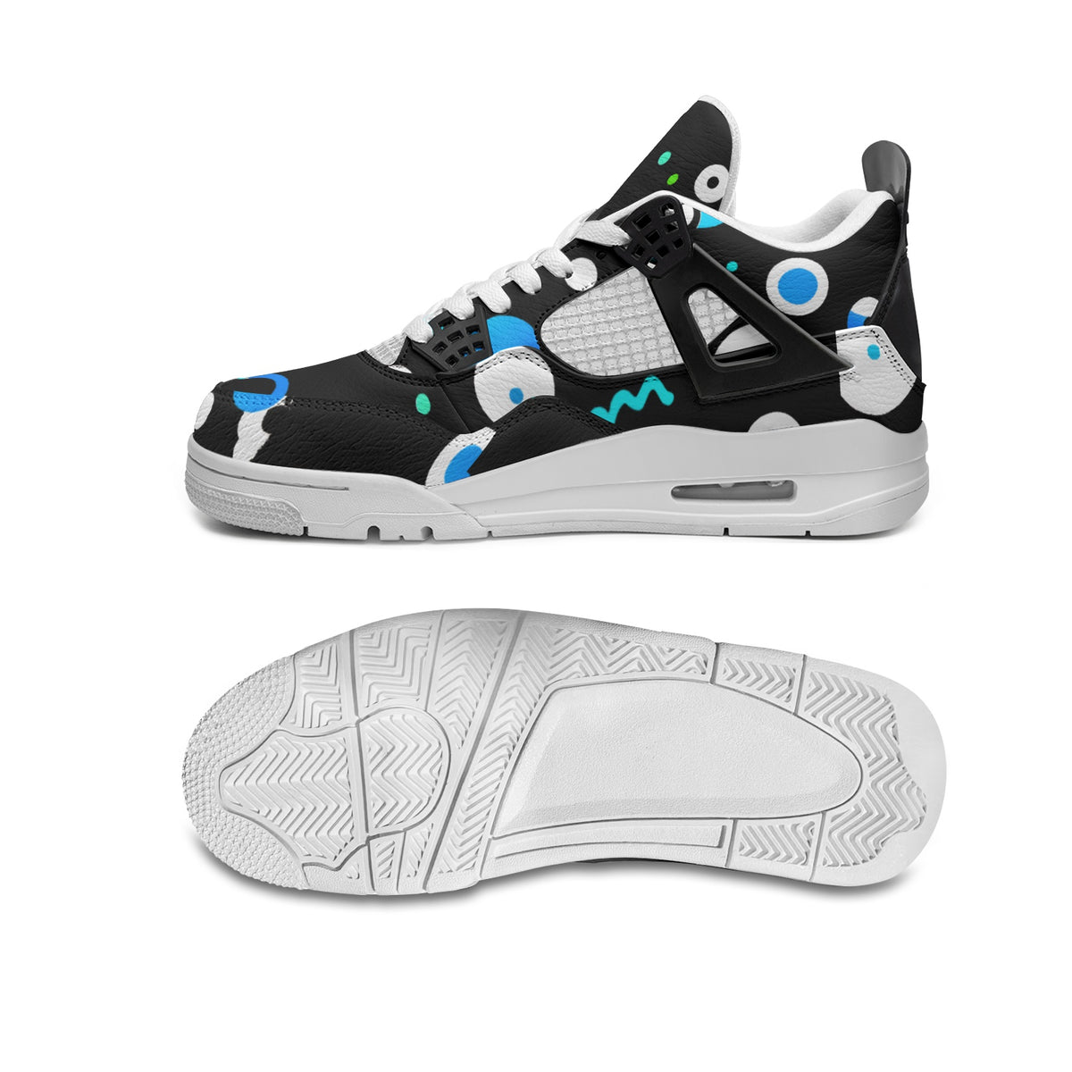 fullbreedcustom Unisex Non Slip Lace Up Breathable Fashion Sneakers
