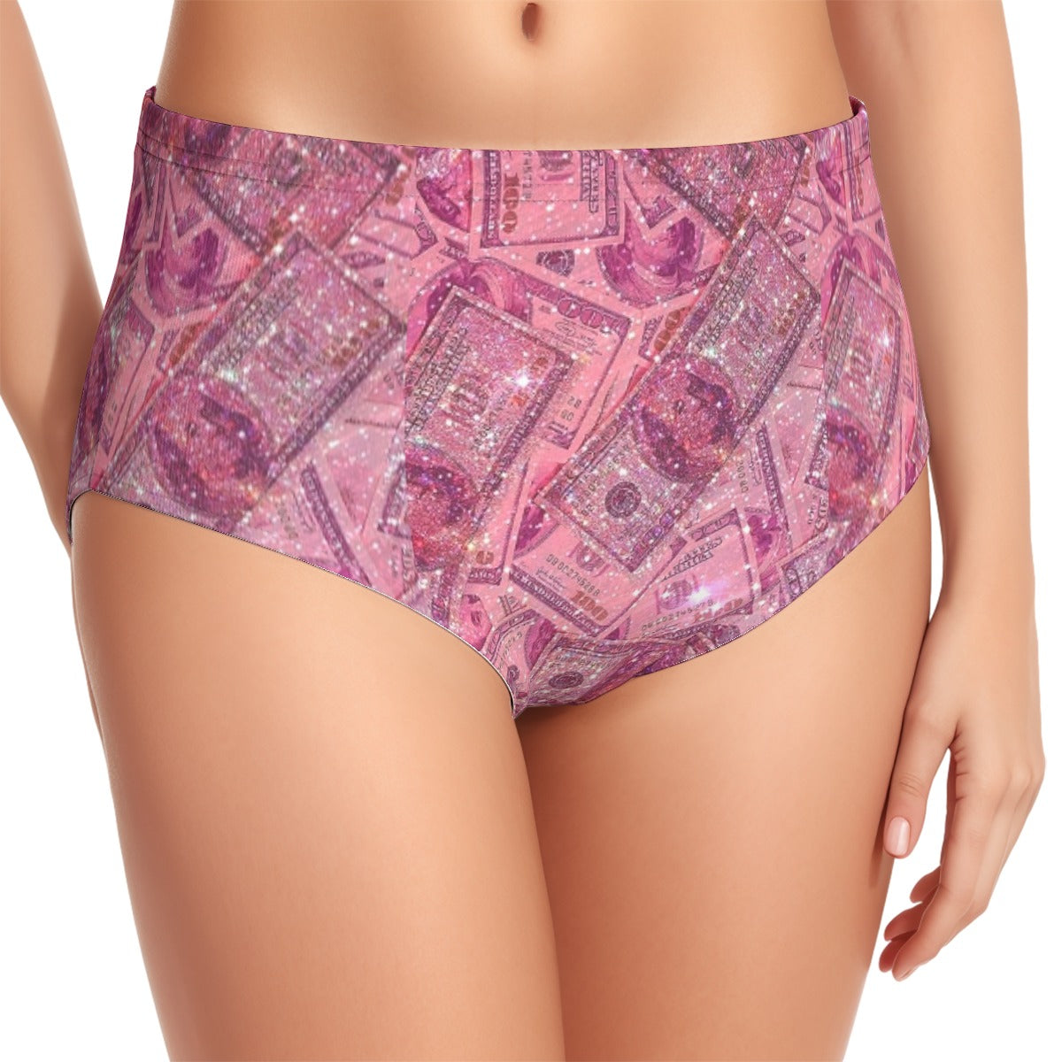 Kokorepublic Print Women's Swimsuit Set With Halter