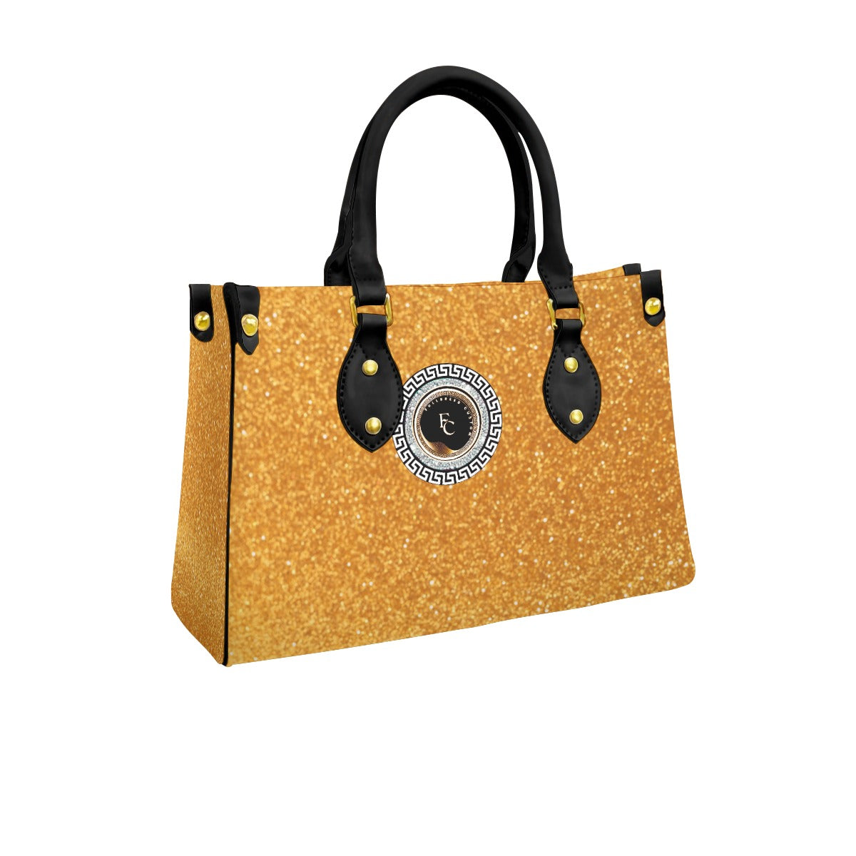 kokorepublic Women's Tote Bag With Black Handle