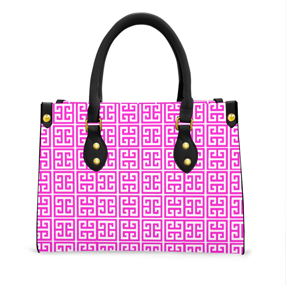 kokorepublic Women's Tote Bag With Black Handle