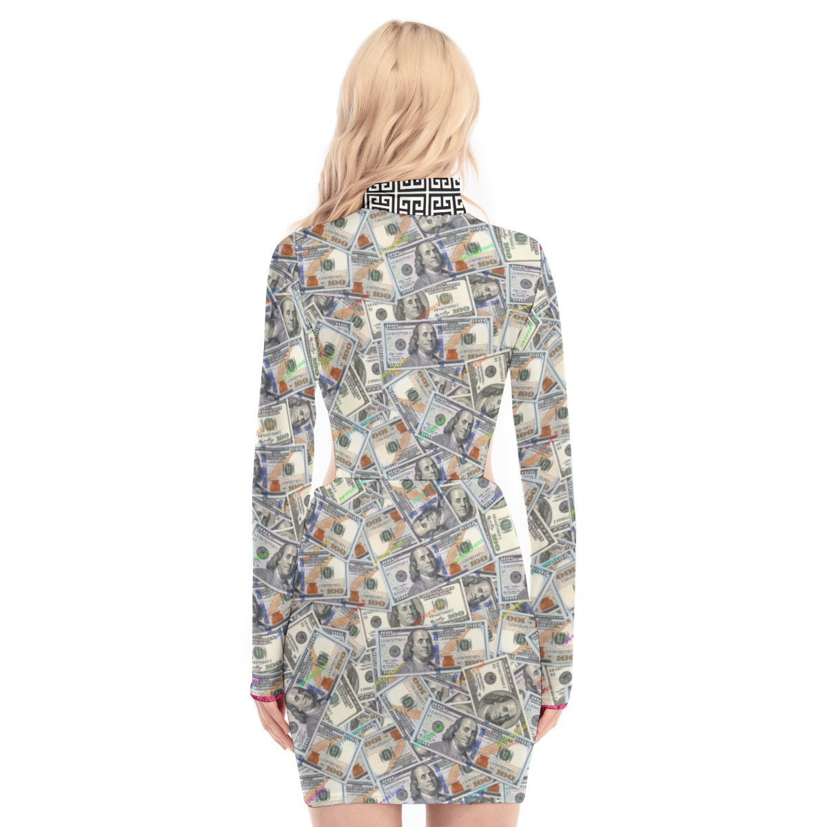 kokorepublic Print Women's Waist Hollow Hip Dress
