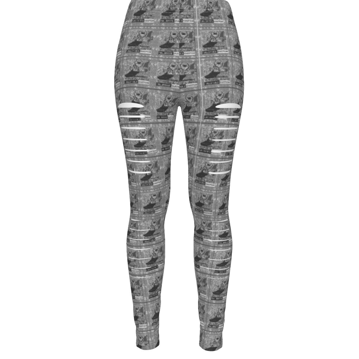 kokorepublic Print Women's Ripped Leggings
