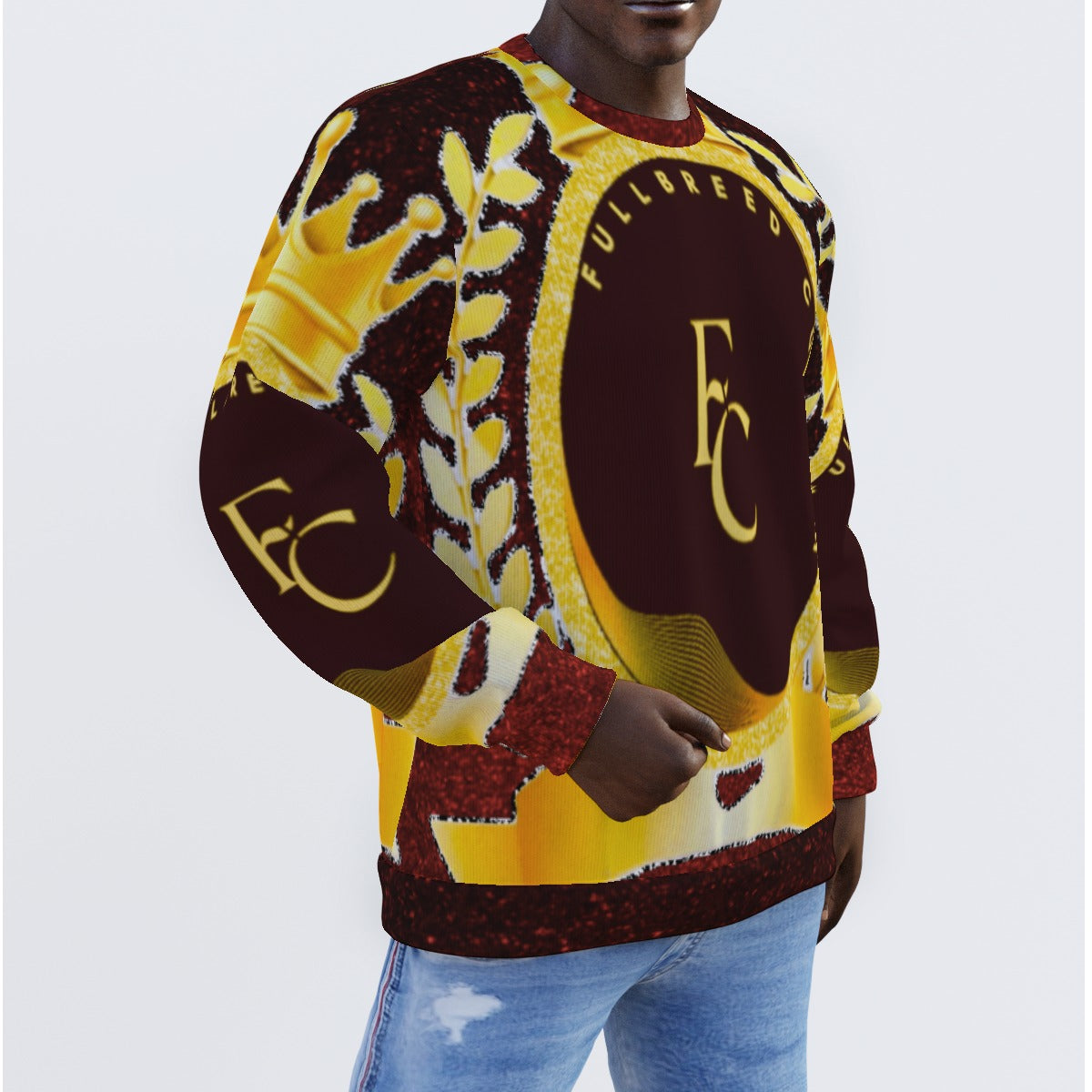 kokorepublic Print Men's Sweater