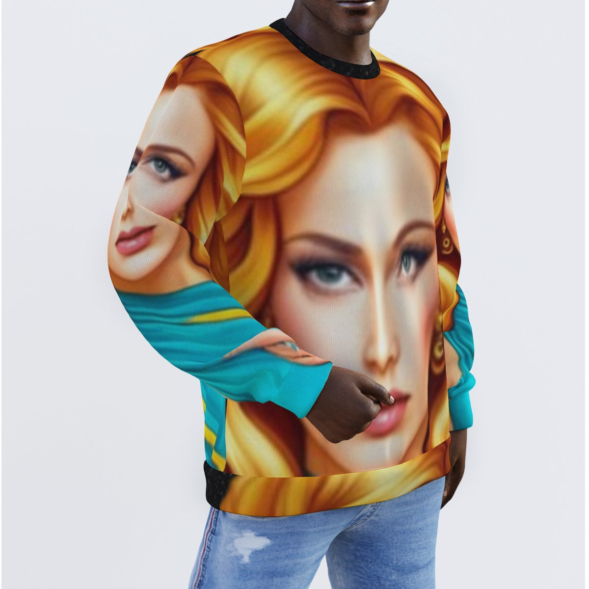kokorepublic Print Men's Sweater