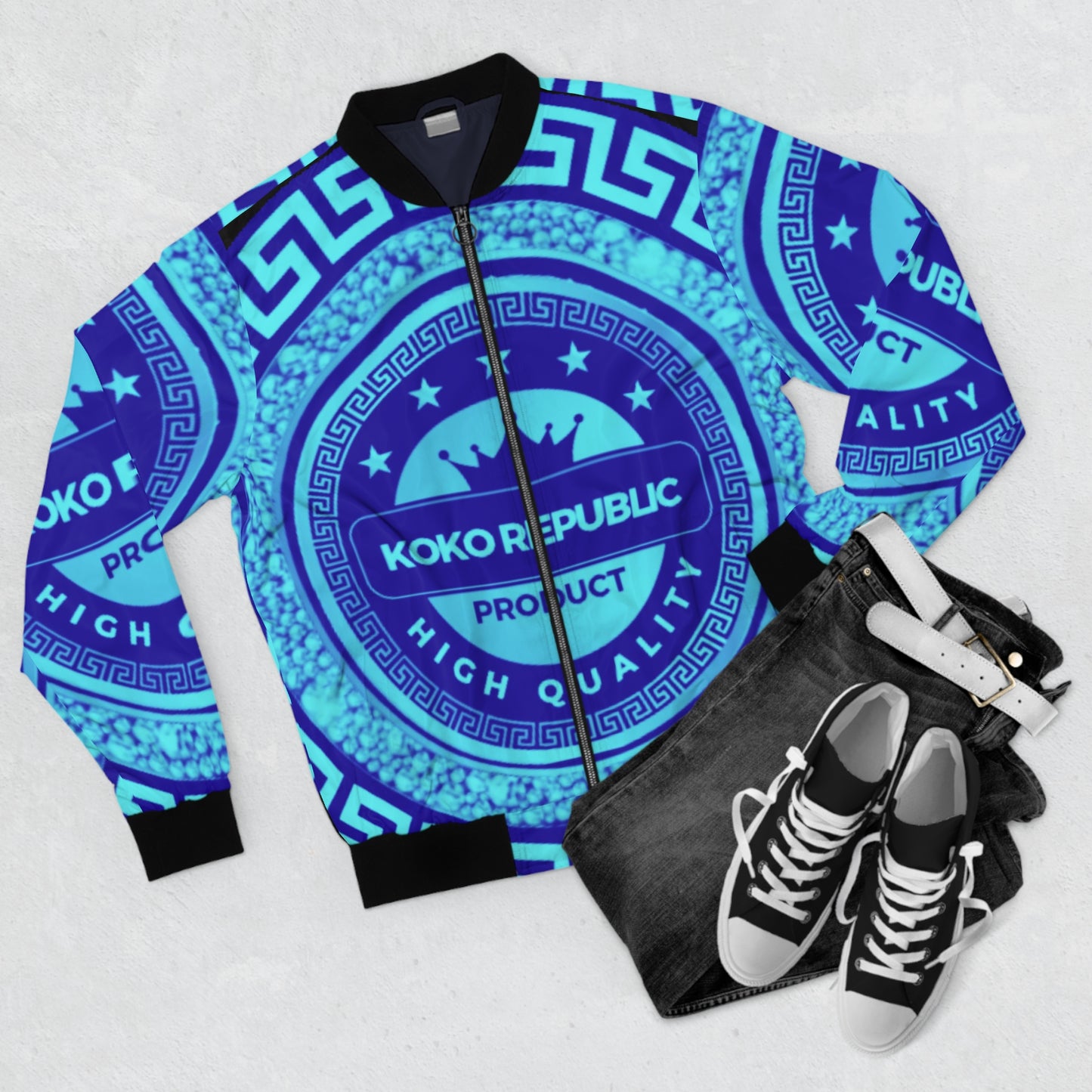 Men's Bomber Jacket (AOP)