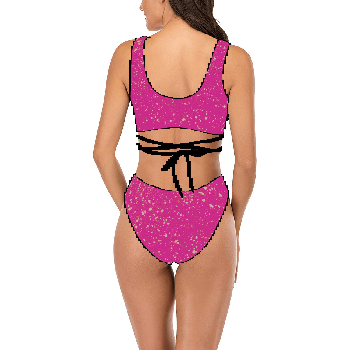 kokorepublic Cross String Bikini Set (S29)