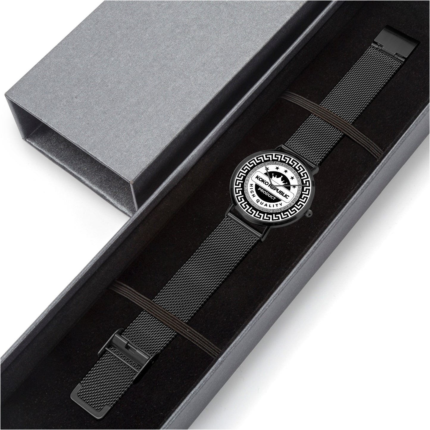 kokorepublic 169. Fashion Ultra-thin Stainless Steel Quartz Watch