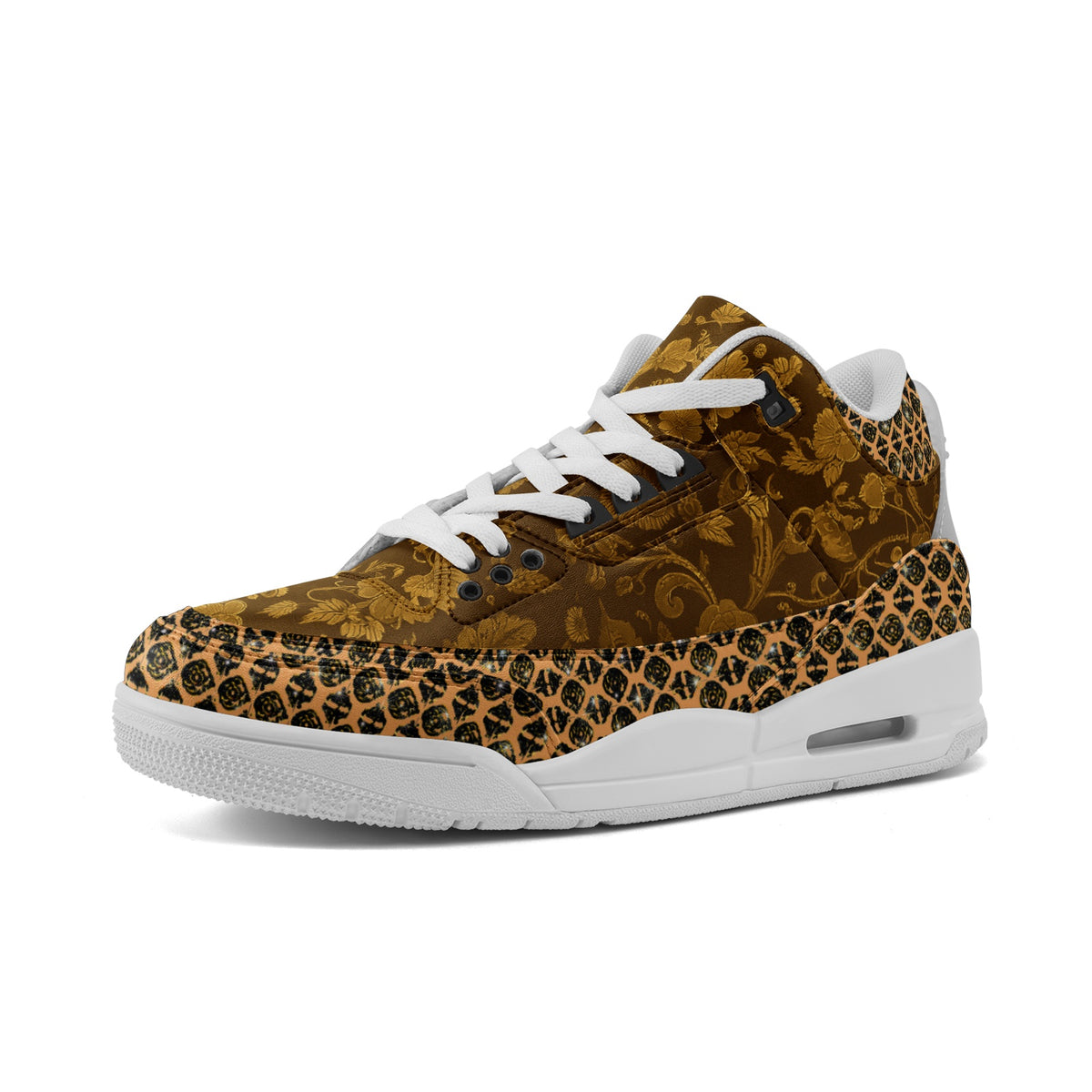 Fullbreedcustom Unisex Non Slip Sneakers Lace Up Fashion Shoes