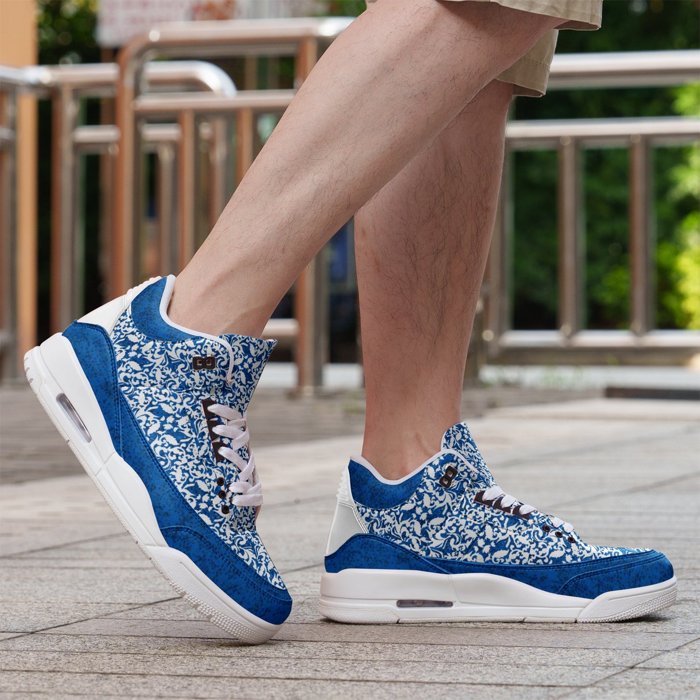 FUnisex Non Slip Sneakers Lace Up Fashion Shoes