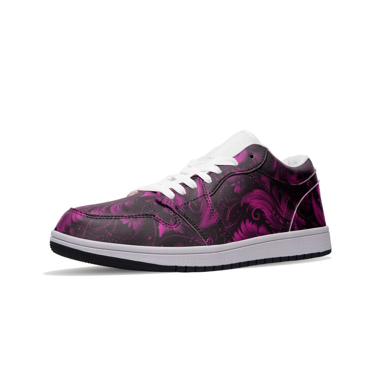 fullbreedcustom Unisex Low Top Leather Sneakers