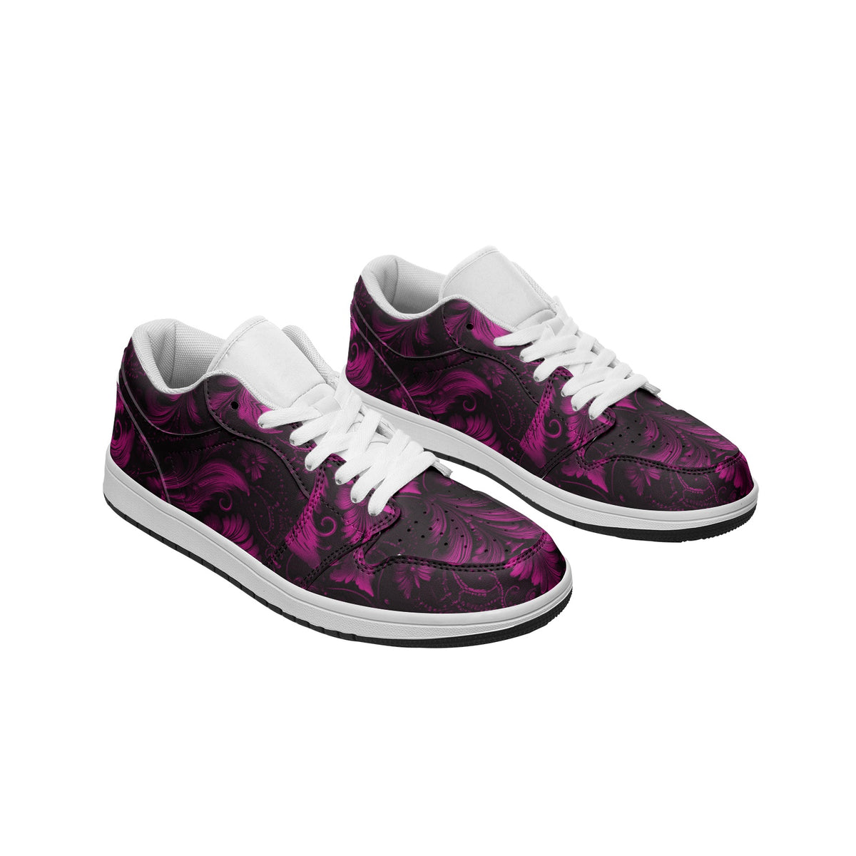 fullbreedcustom Unisex Low Top Leather Sneakers