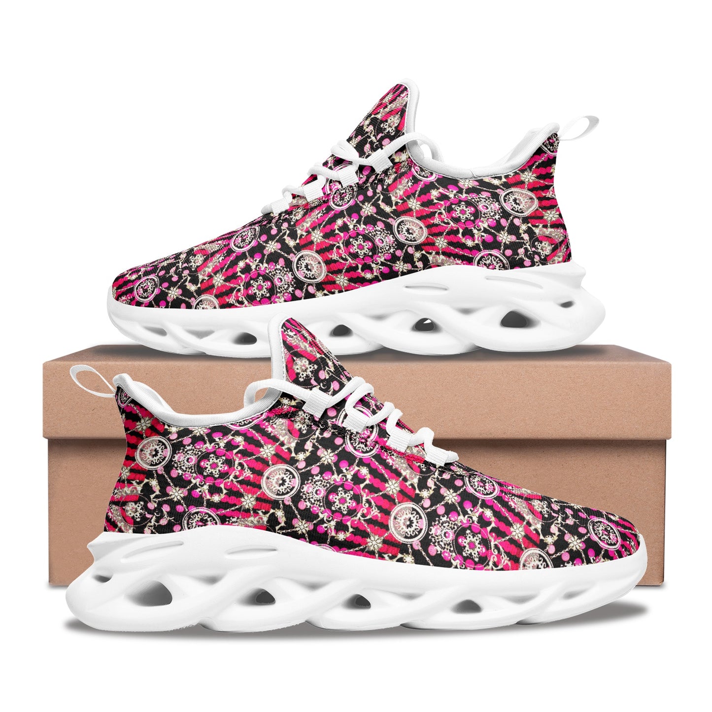 Unisex Bounce Mesh Knit Sneakers