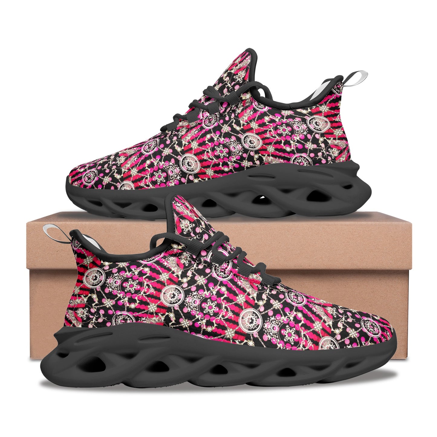 Unisex Bounce Mesh Knit Sneakers