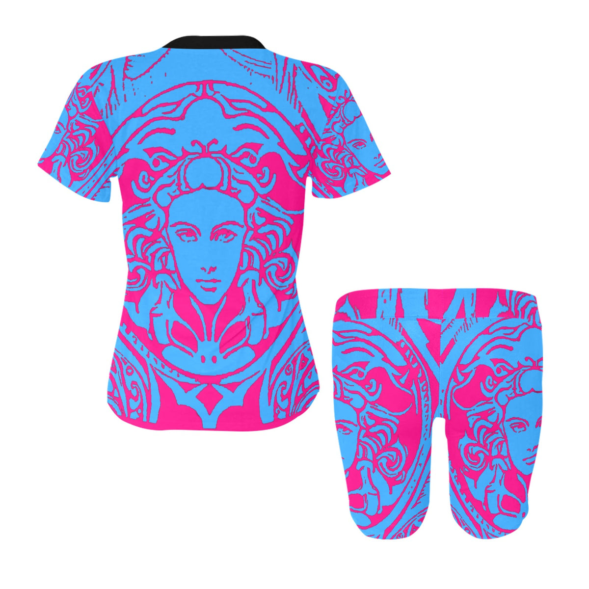 kokorepublic Women's Short Yoga Set(Sets 03)
