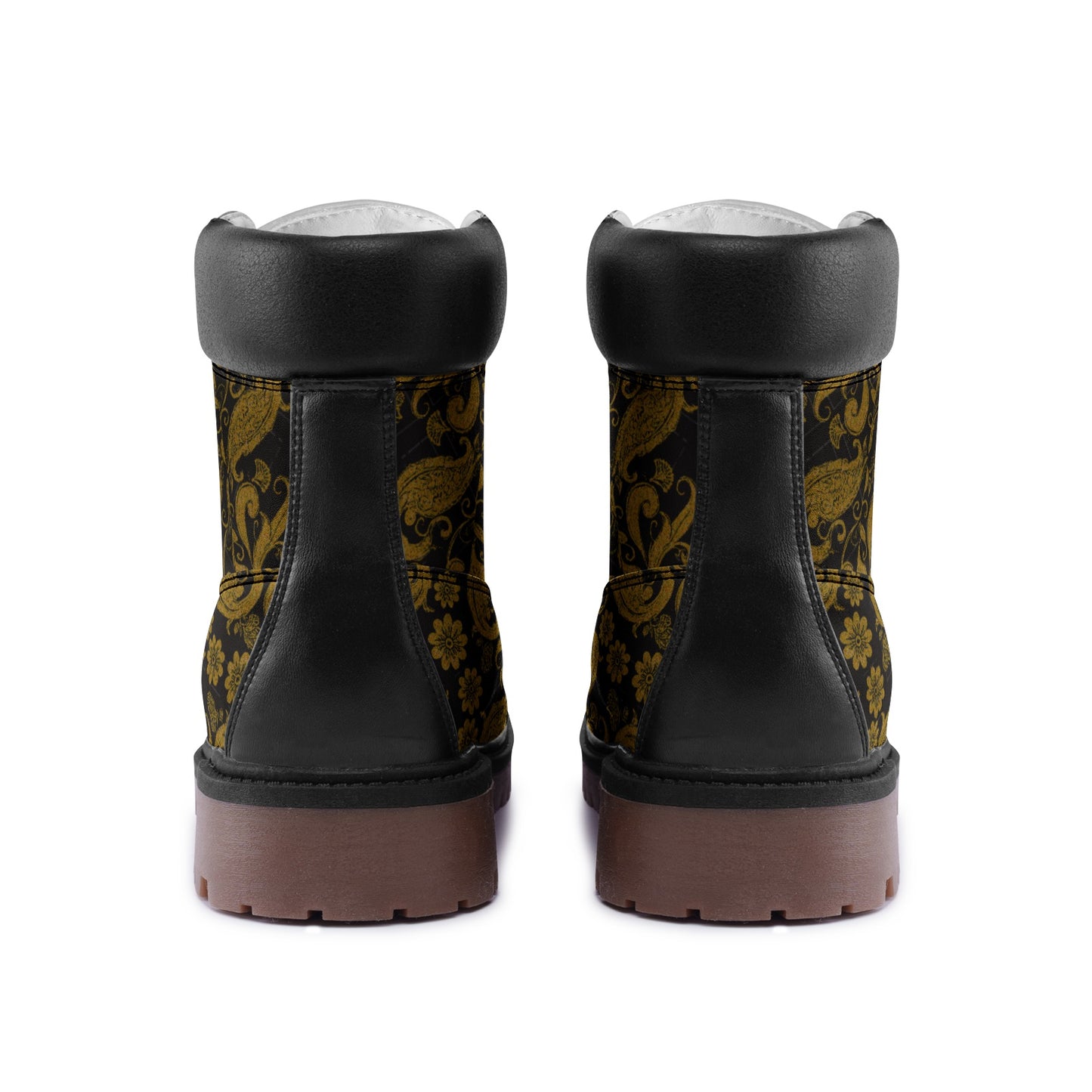 Premium Lightweight Microfiber Leather Chukka Boots