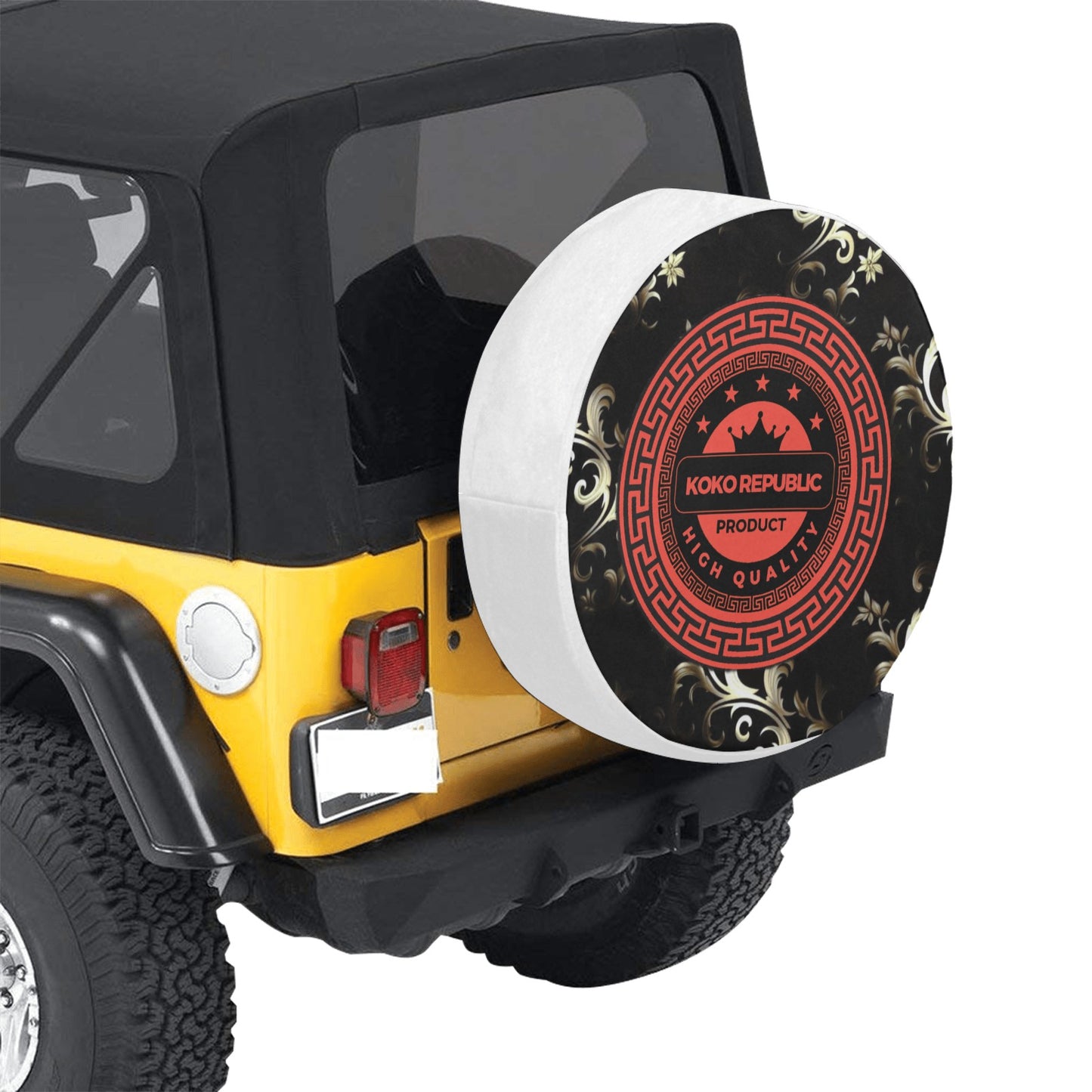 kokorepublic Spare Tire Cover(Medium)(16")