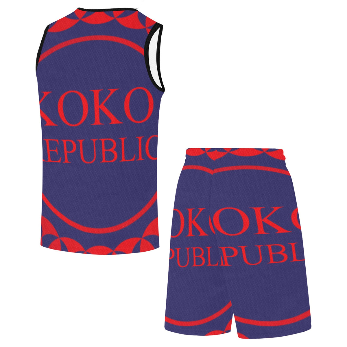 kokorepublic Men's Basketball Tracksuit