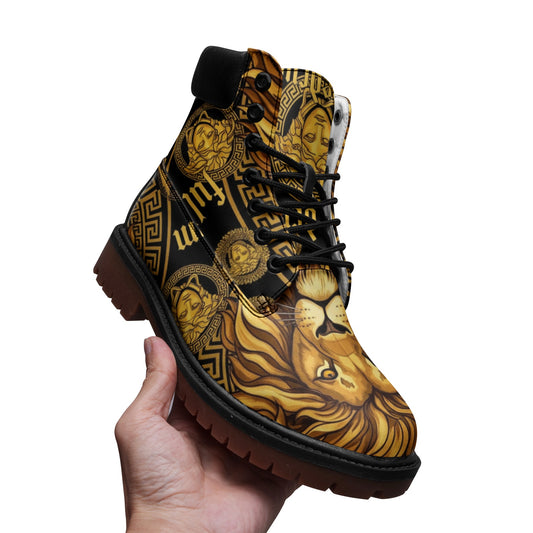 FullbreedCustom Premium Lightweight Microfiber Leather Chukka Boots