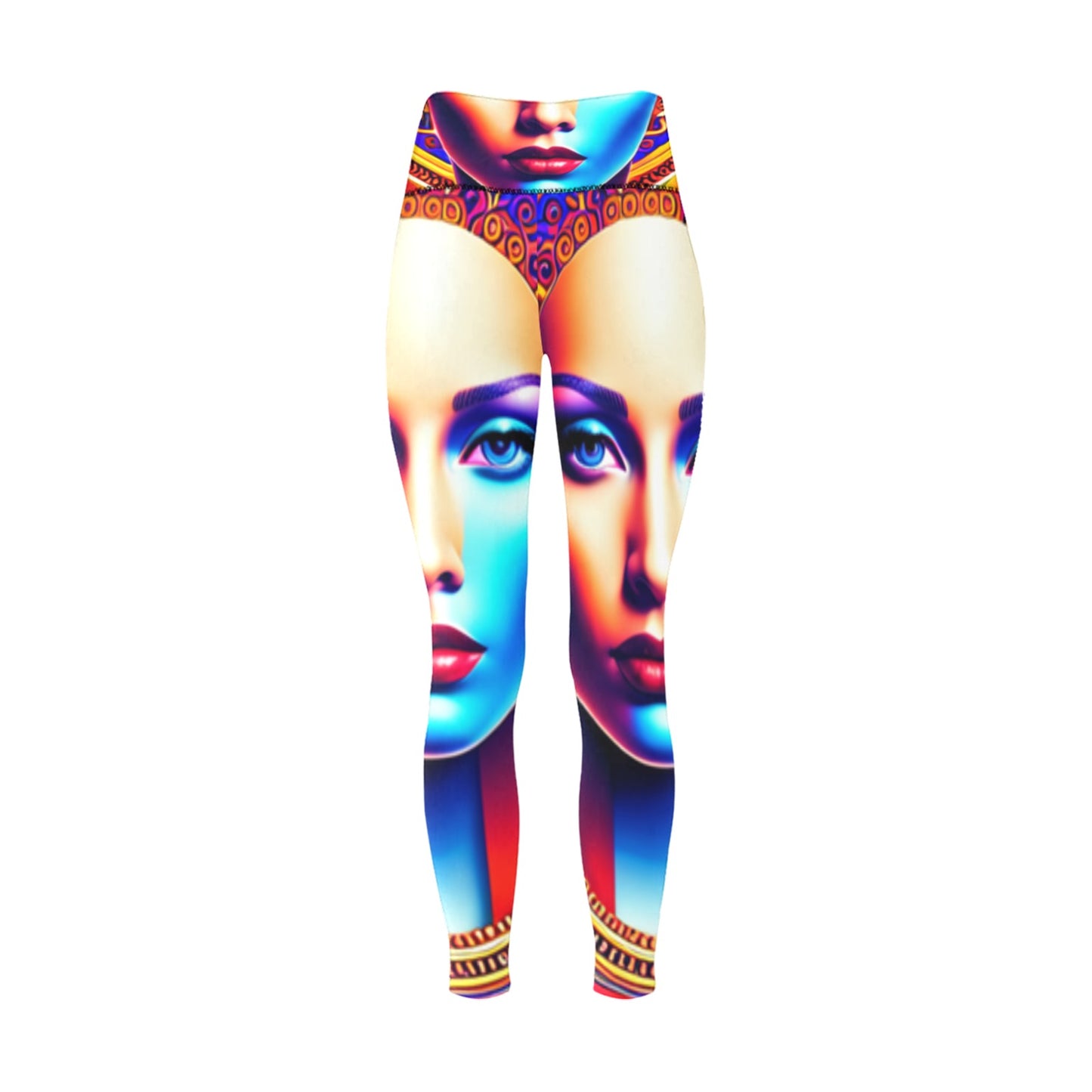 kokorepublic Women's High-Waisted Leggings (Model L36)