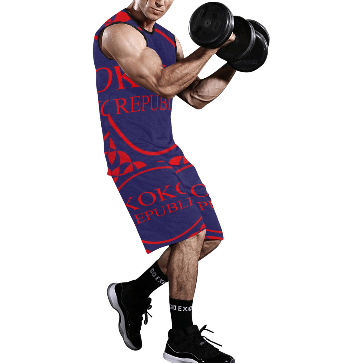 kokorepublic Men's Basketball Tracksuit