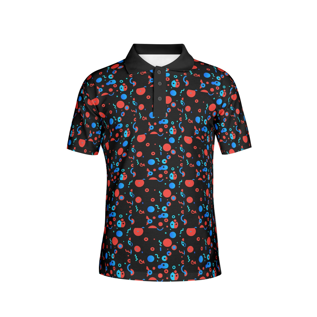 fullbreedcustom Men's All-Over Print Polo Shirts