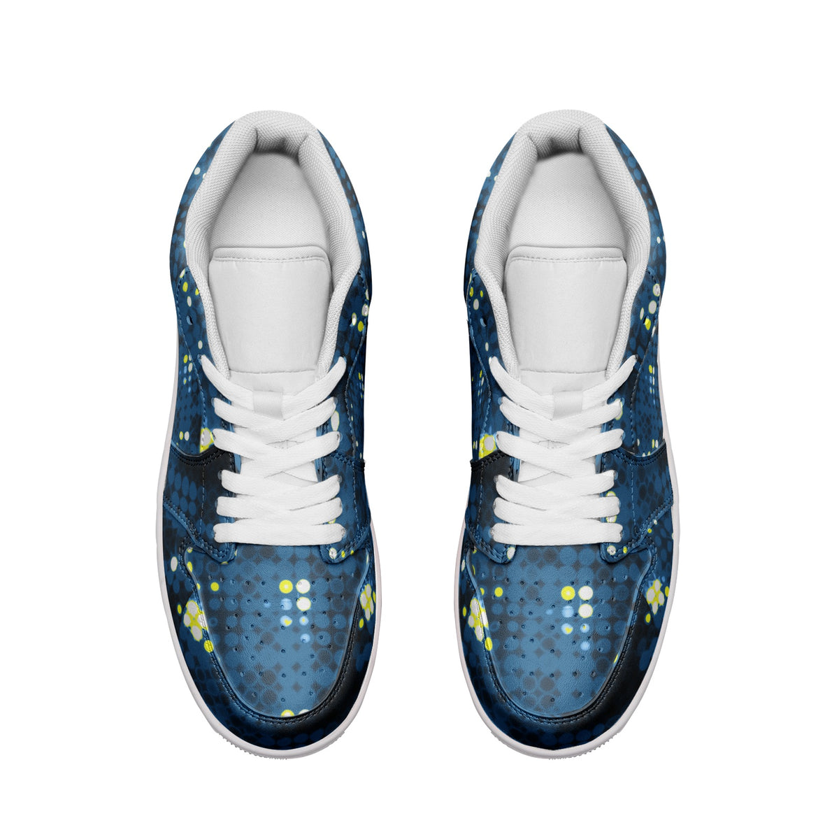 kokorepublic Unisex Low Top Leather Sneakers