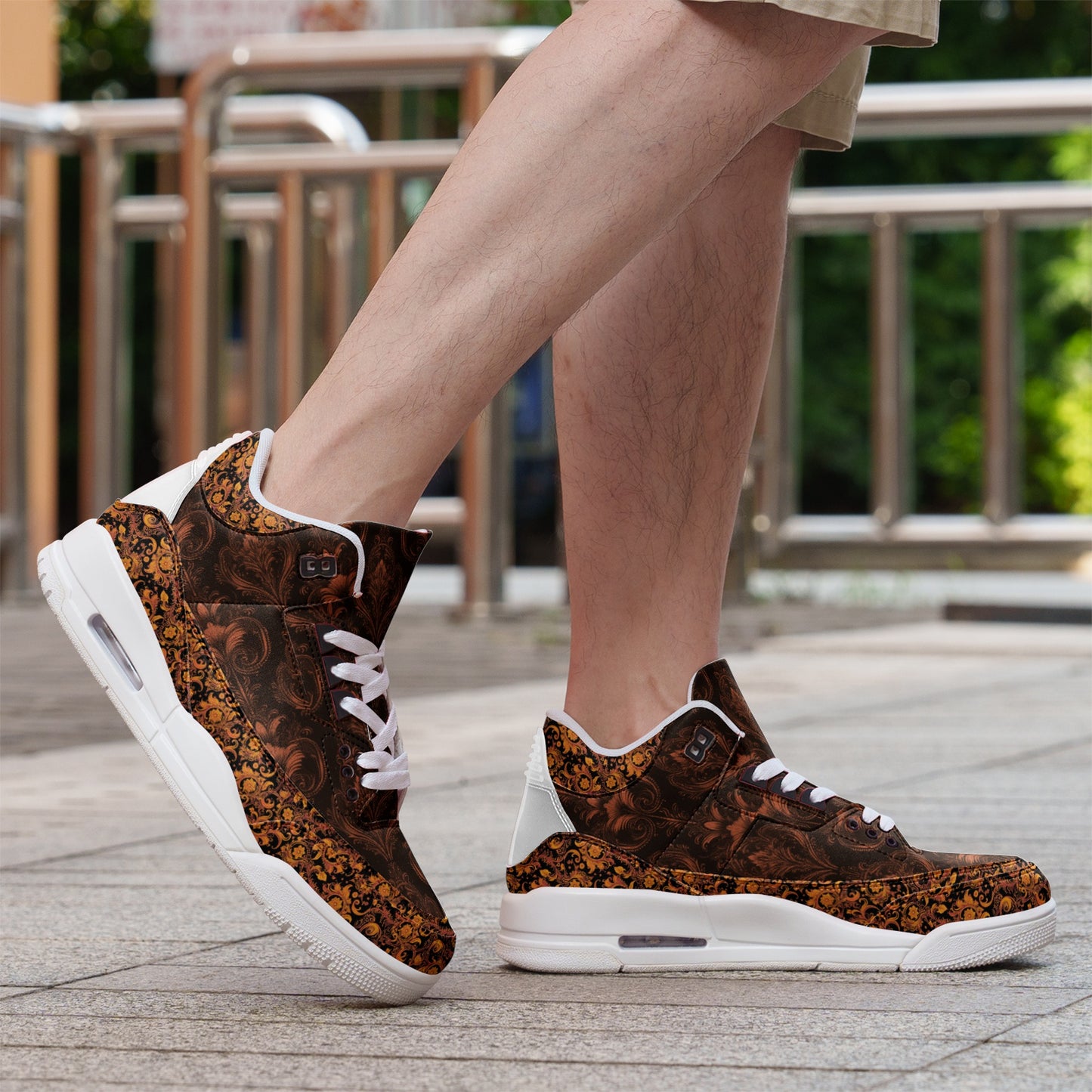 fullbreedcustom Unisex Non Slip Sneakers Lace Up Fashion Shoes