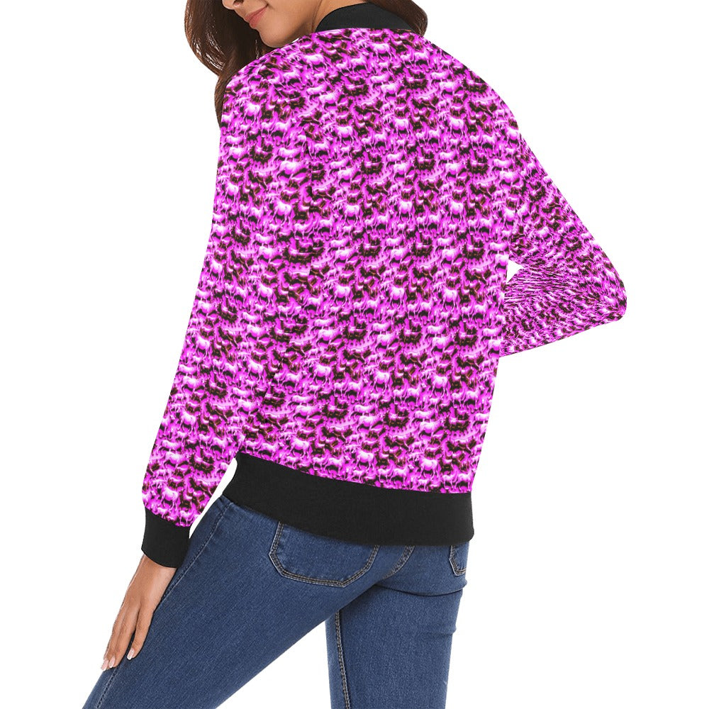 kokorepublic r Print Bomber Jacket for Women ( H19)
