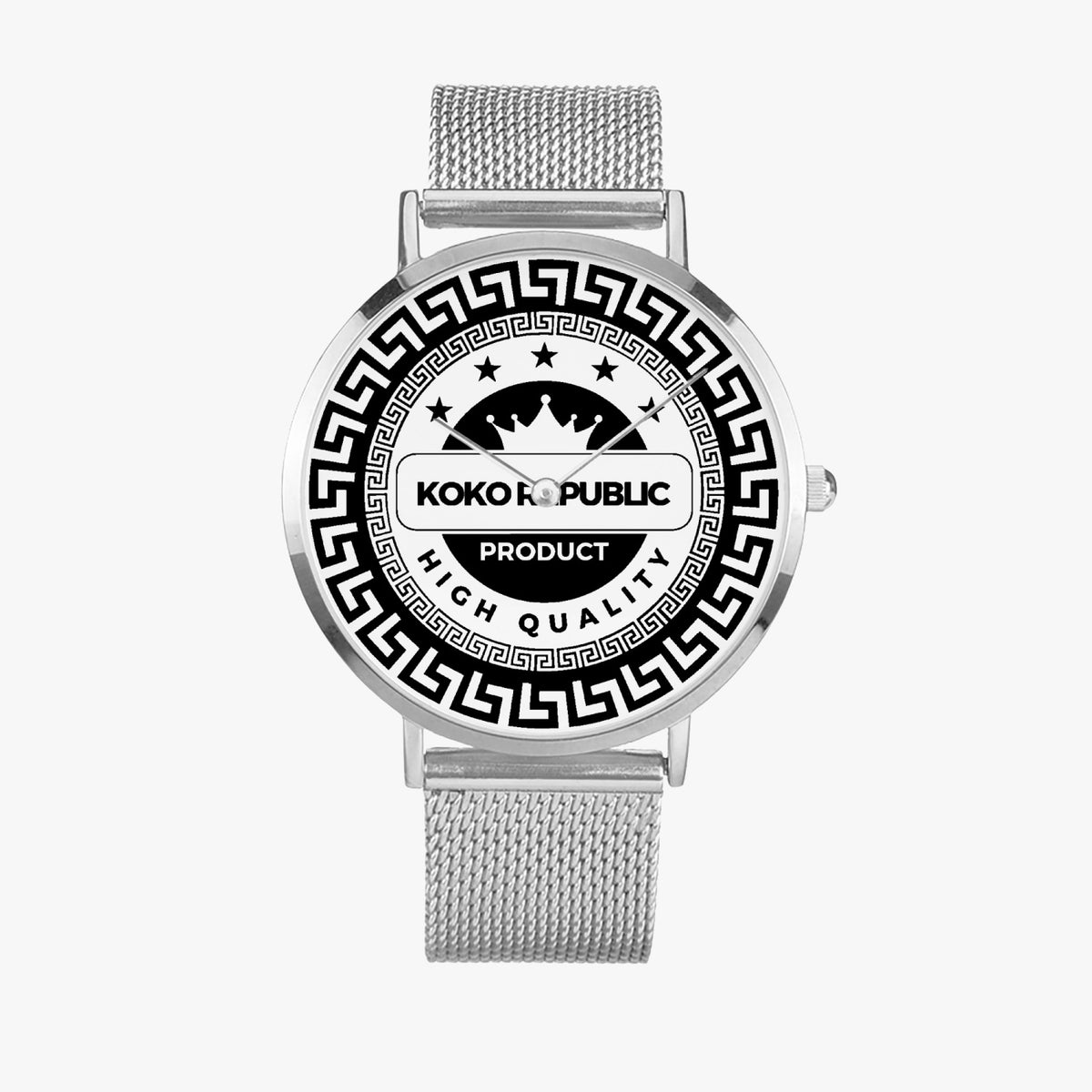 kokorepublic 169. Fashion Ultra-thin Stainless Steel Quartz Watch