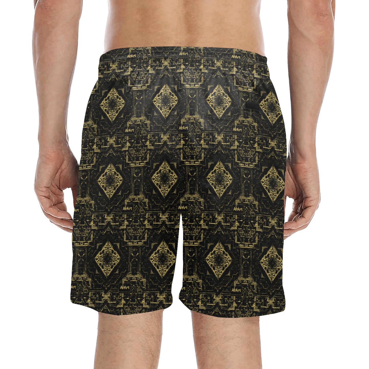 Men's Mid-Length Beach Shorts (L51)