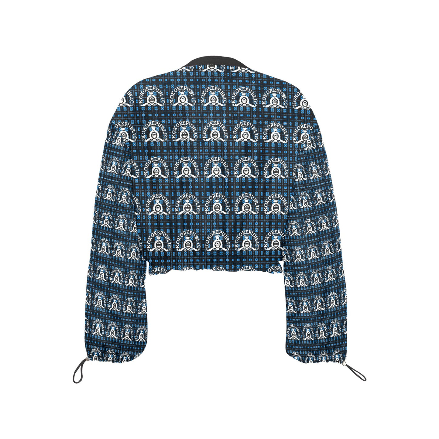 kokorepublic Women's Chiffon Cropped Jacket (Model H30)