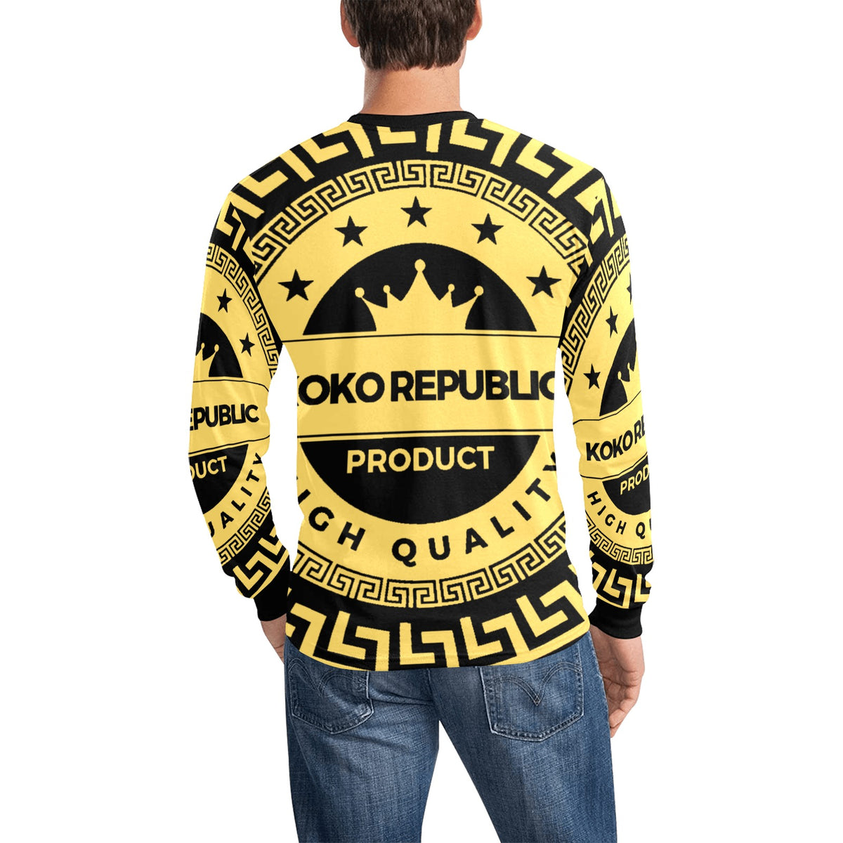 Kokorepublic Men's Long Sleeve T-shirt(ModelT51)