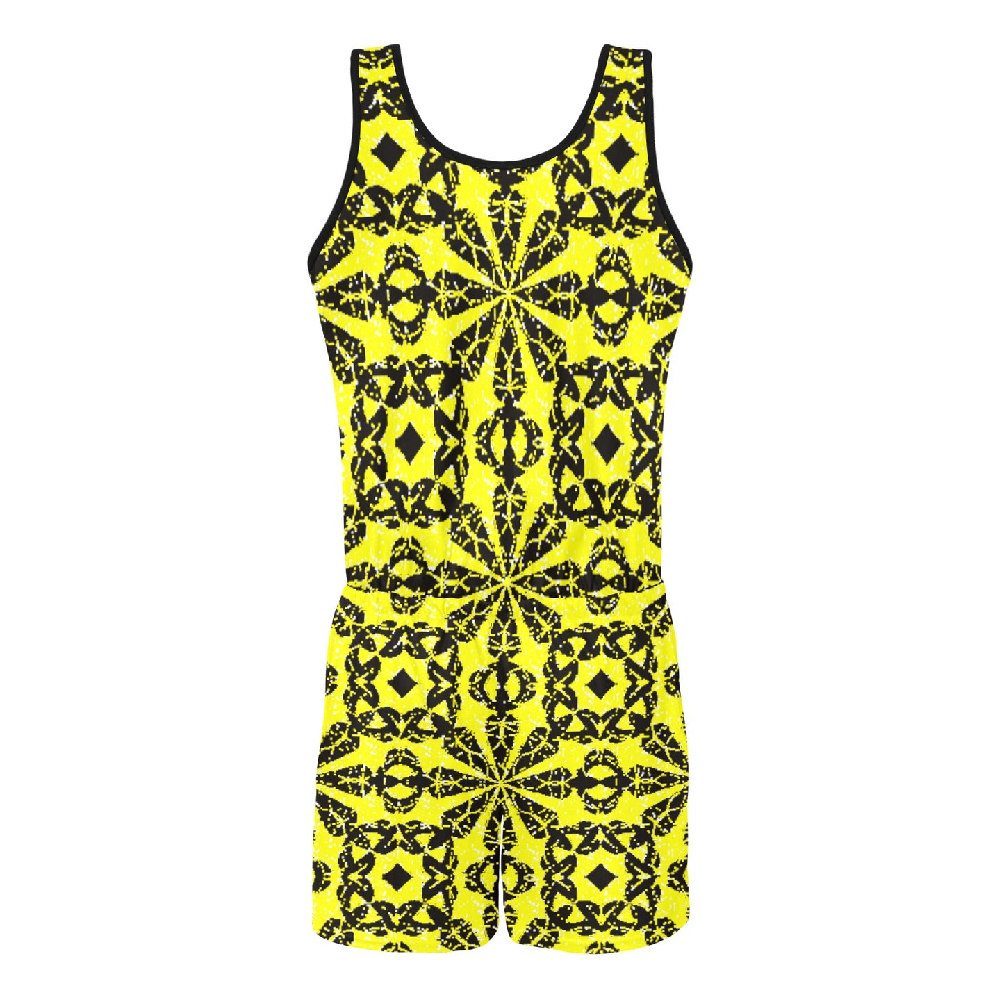 kokorepublic All Over Print Vest Short Jumpsuit (Sets 15)