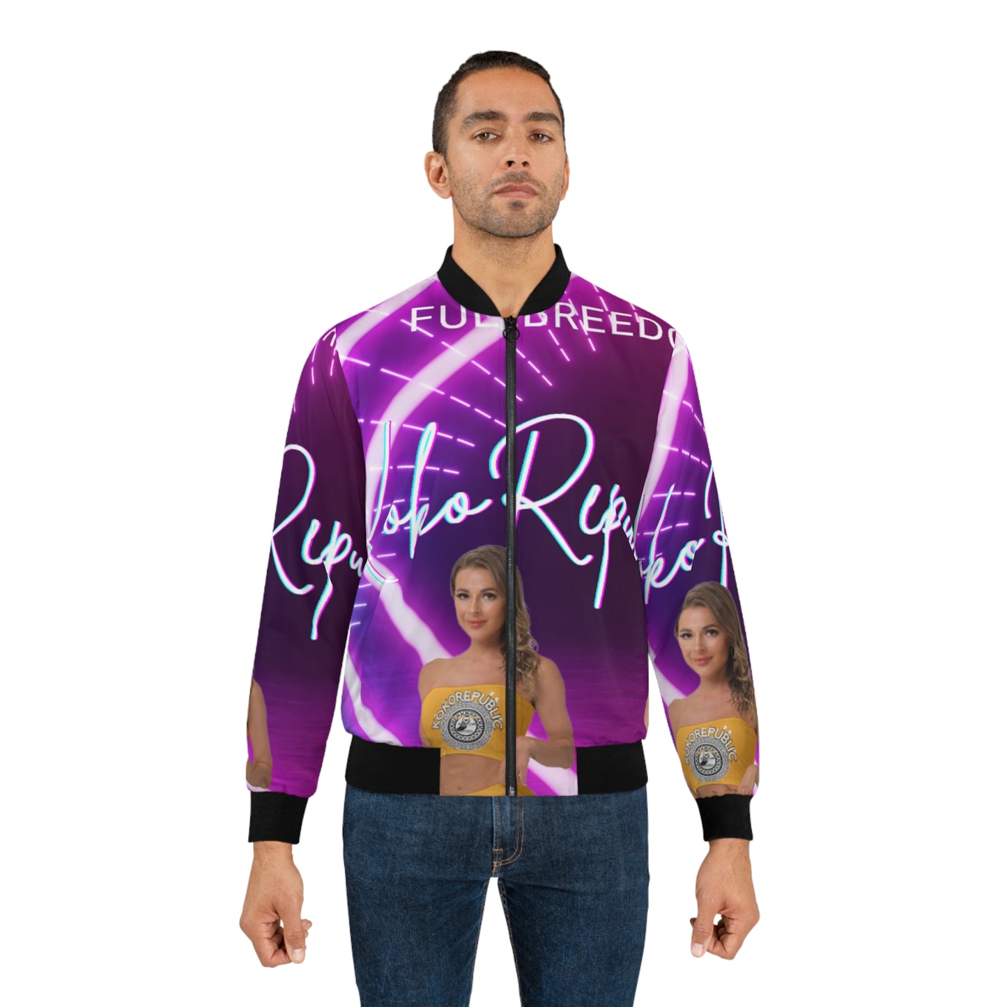 Men's Bomber Jacket (AOP)