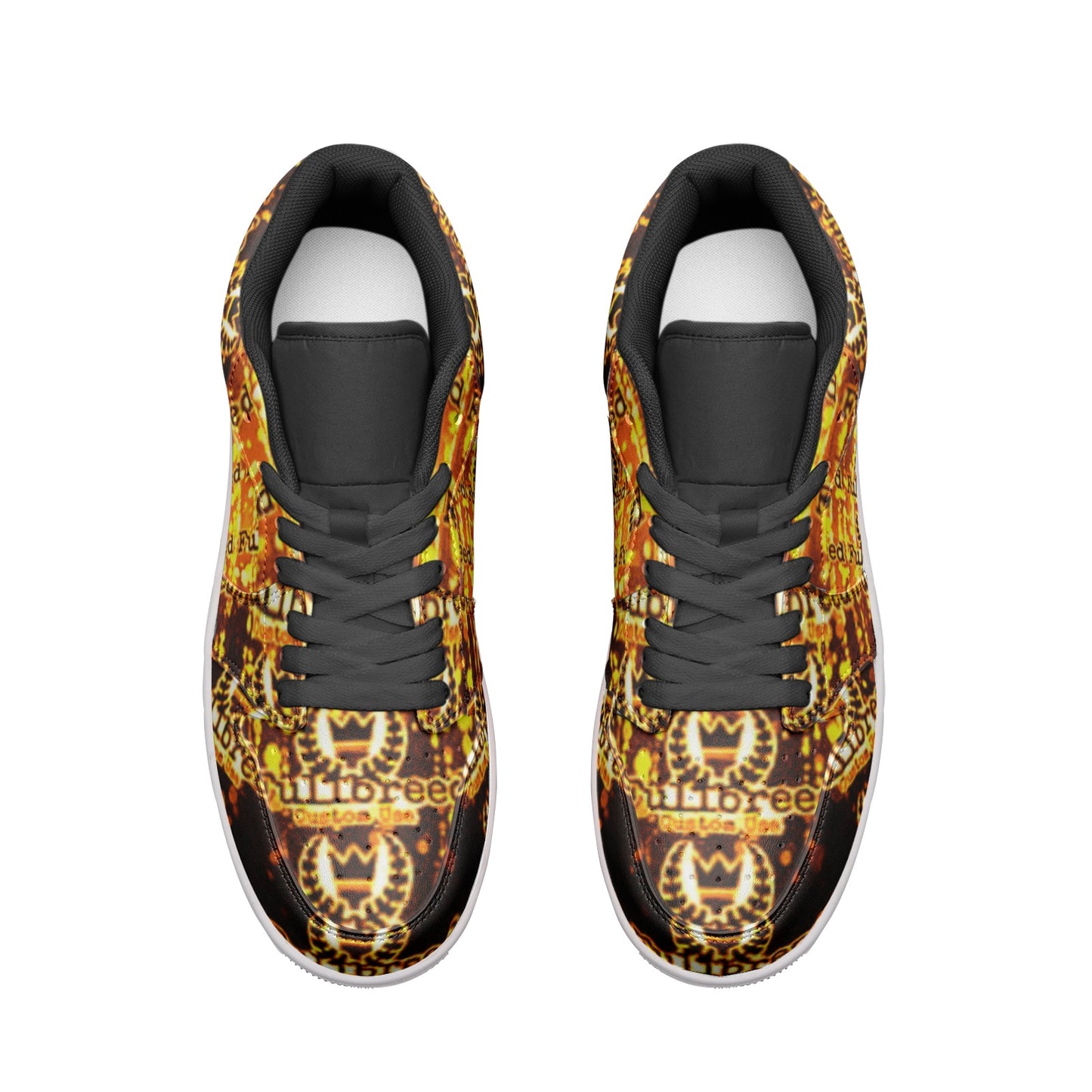 fullbreedcustom Unisex Low Top Leather Sneakers