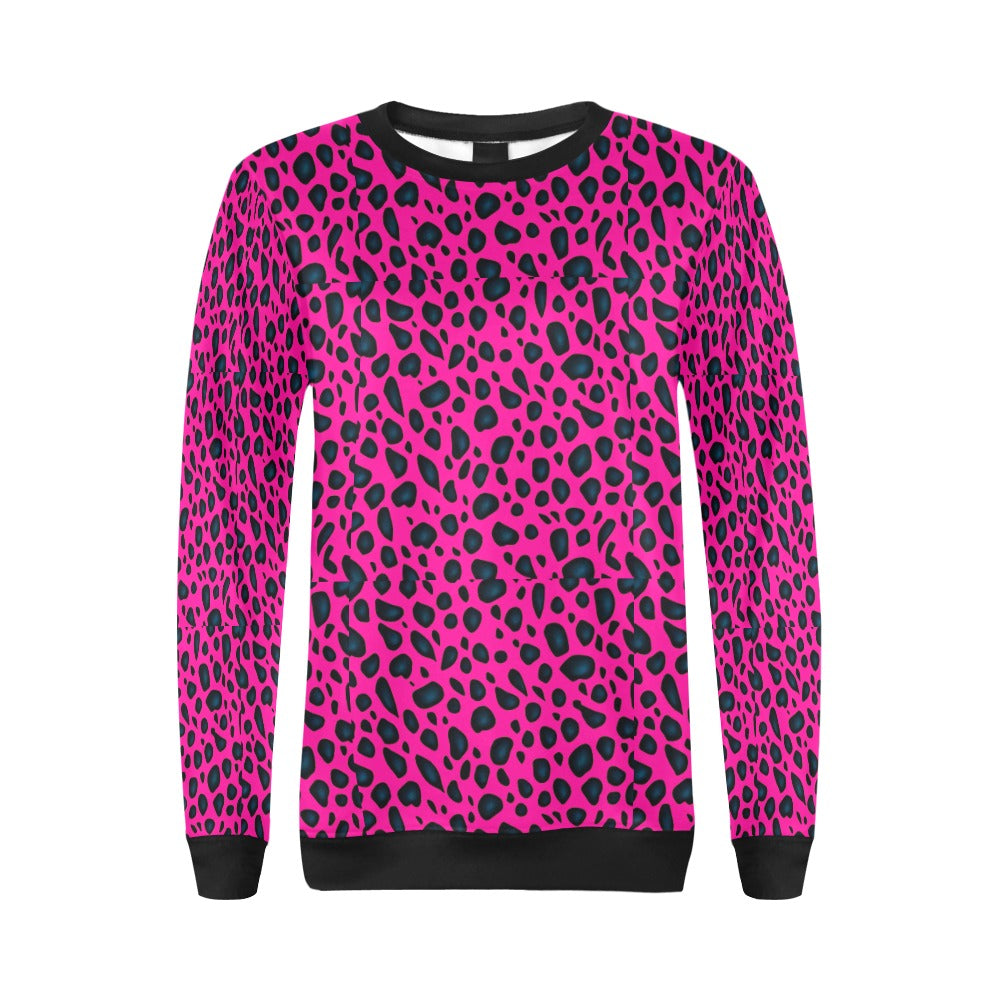 kokorepublic Women's All Over Print Sweatshirt (Model H18)