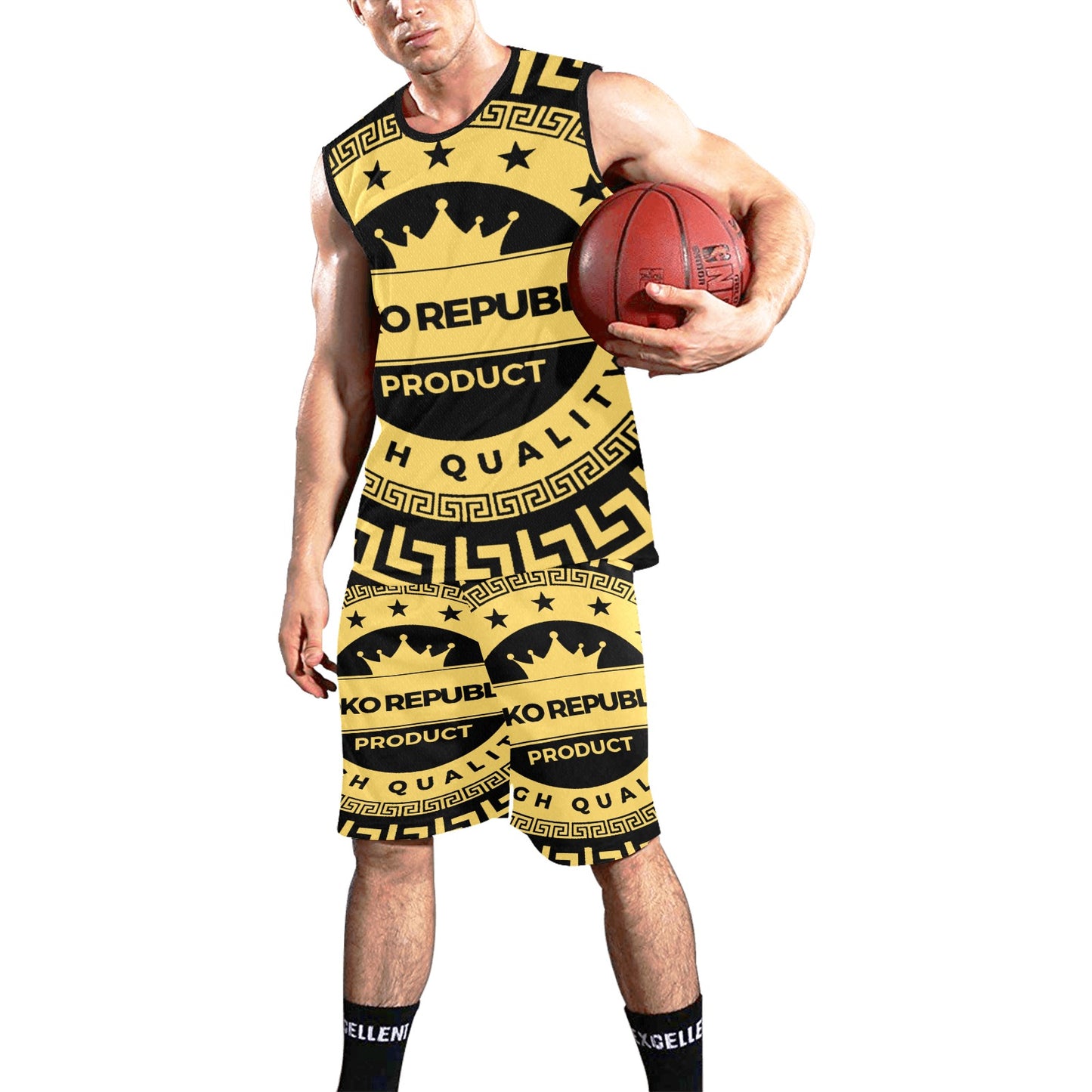 kokorepublic Men's Basketball Tracksuit