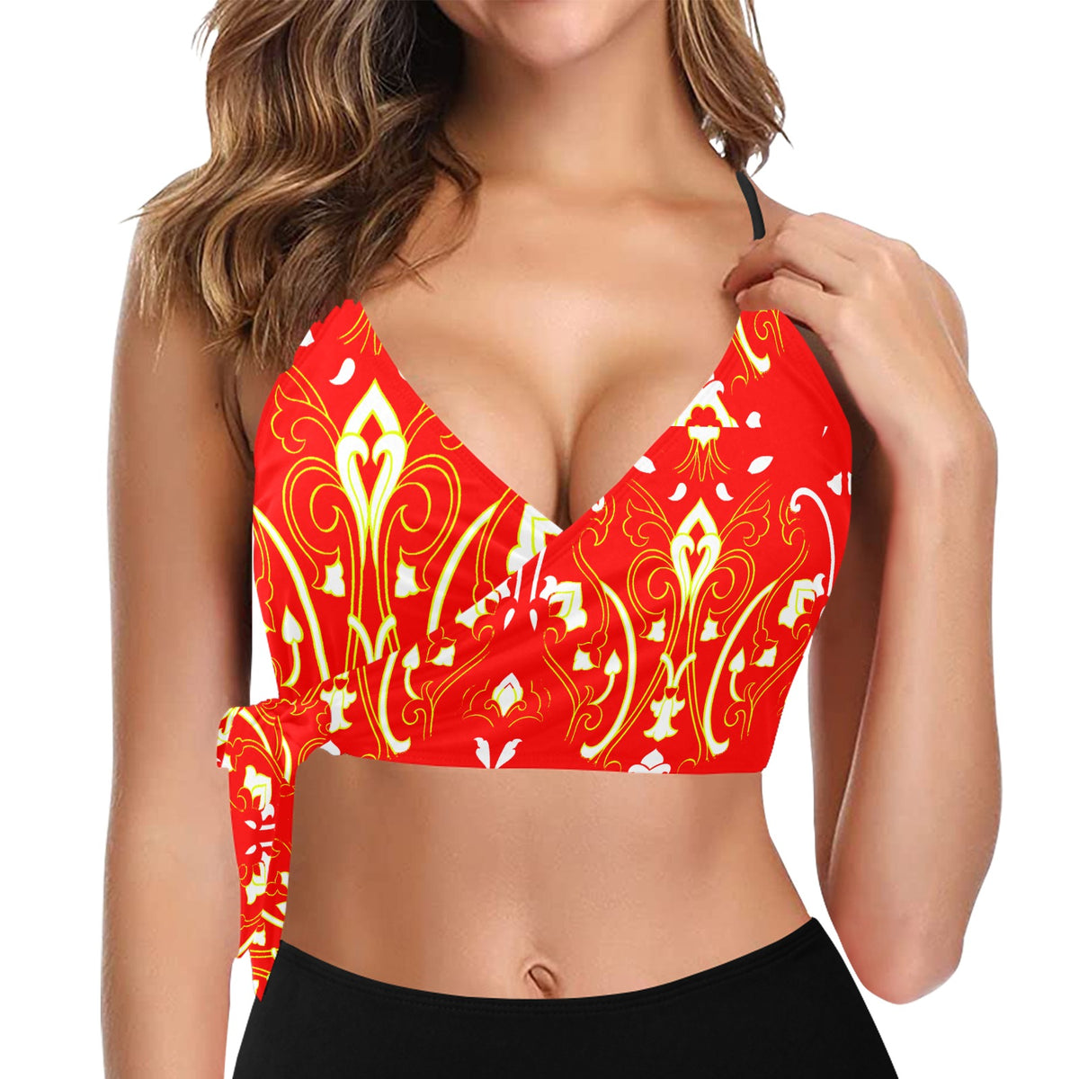 kokorepublic Knot Side Bikini Top (S37)