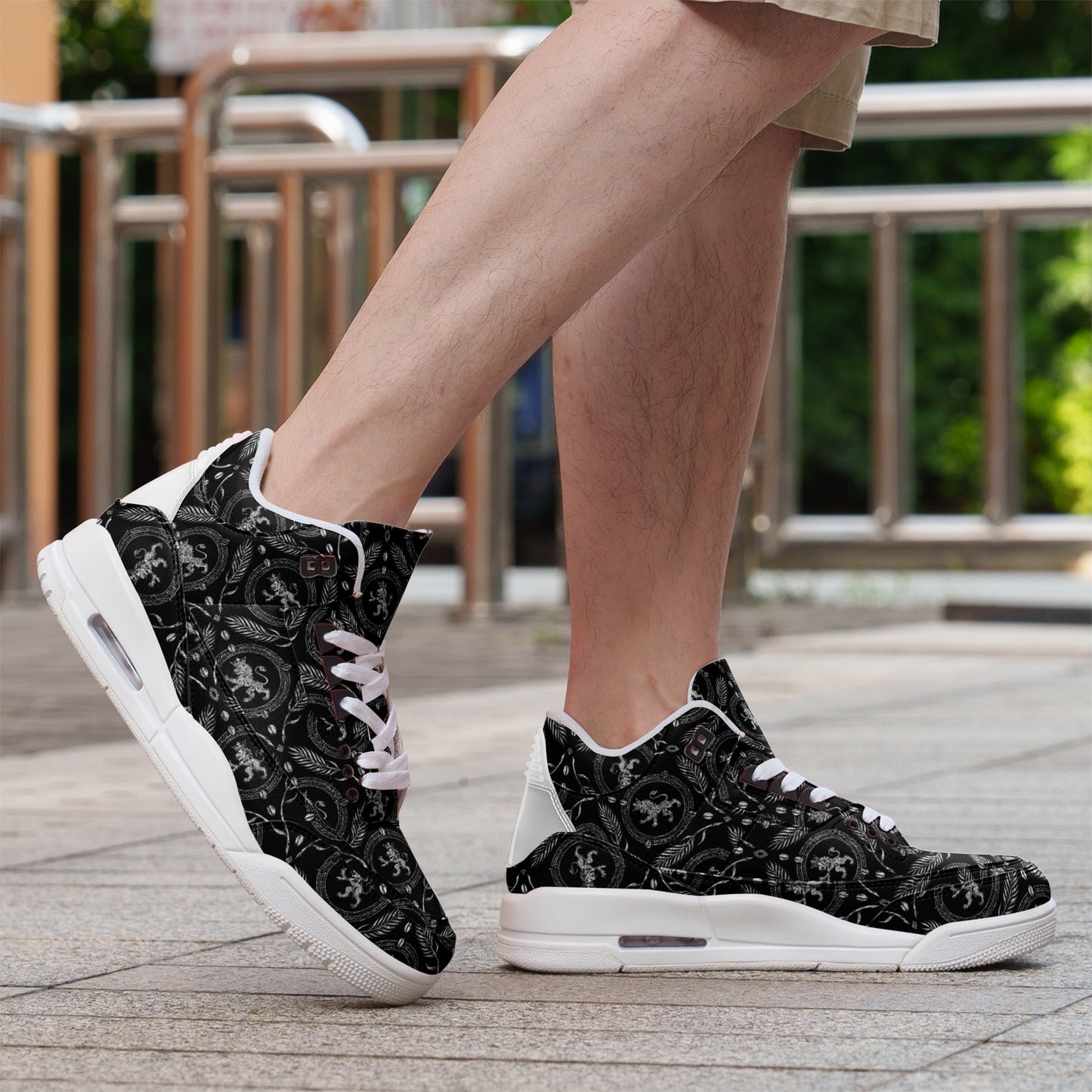 Kokorepublic Unisex Non Slip Sneakers Lace Up Fashion Shoes
