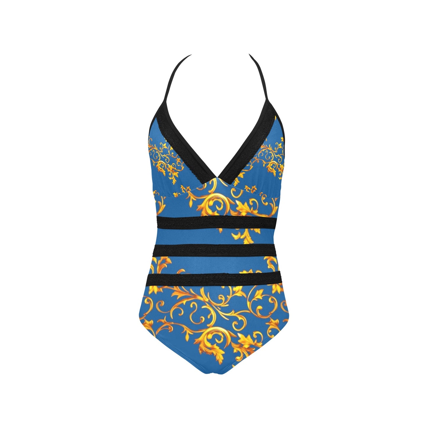 kokorepublic Lace Band Embossing Swimsuit (S15)