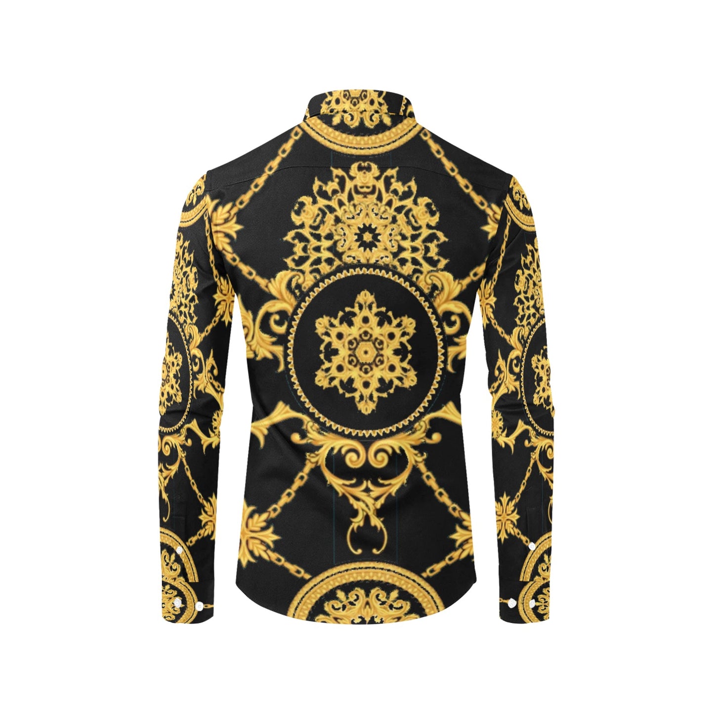 Men's All Over Print Long Sleeve Shirt(Model T61)