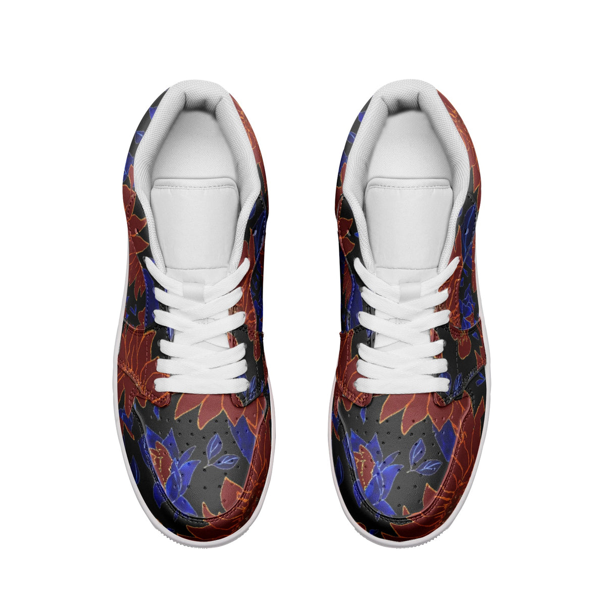 Kokorepublic Unisex Low Top Leather Sneakers