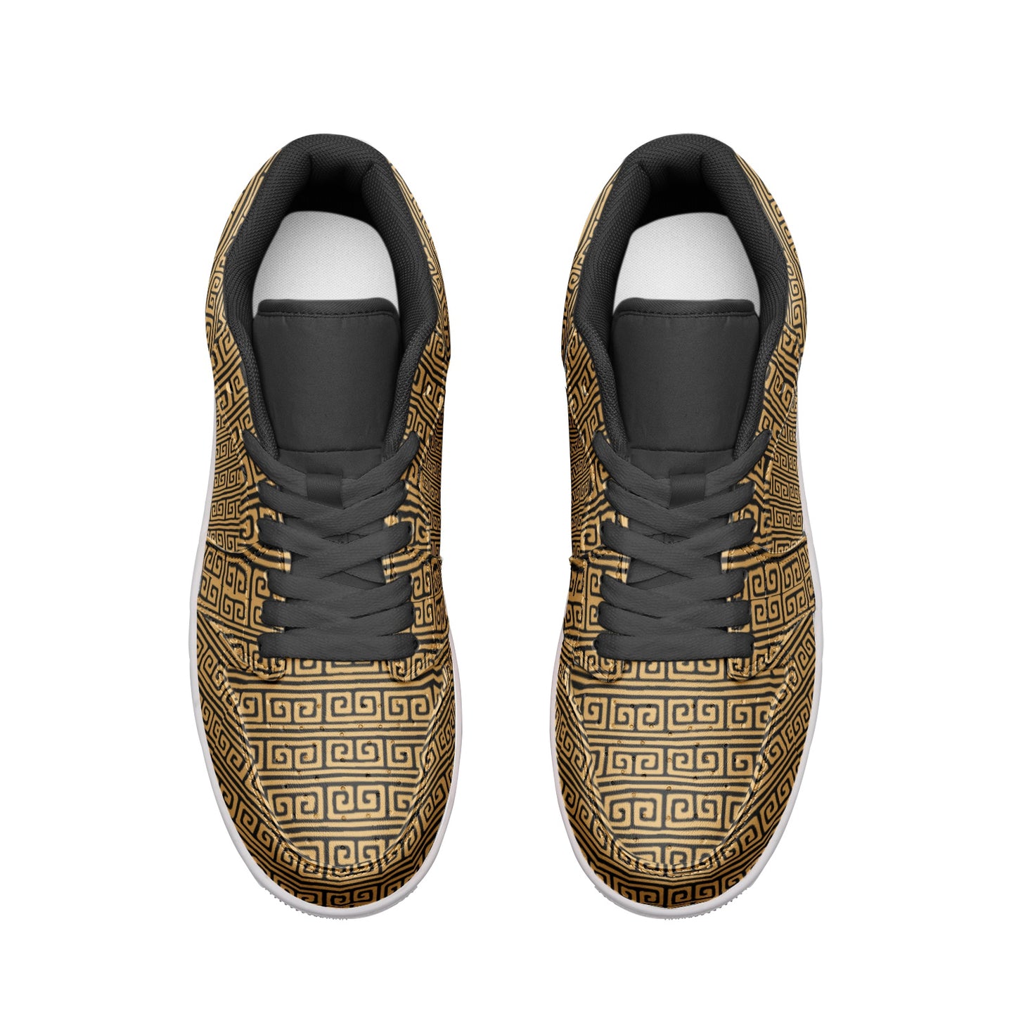 fullbreedcustom Unisex Low Top Leather Sneakers
