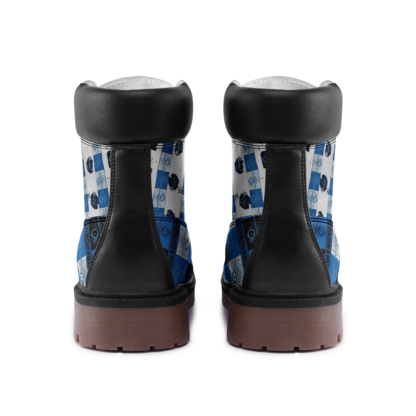 Premium Lightweight Microfiber Leather Chukka Boots
