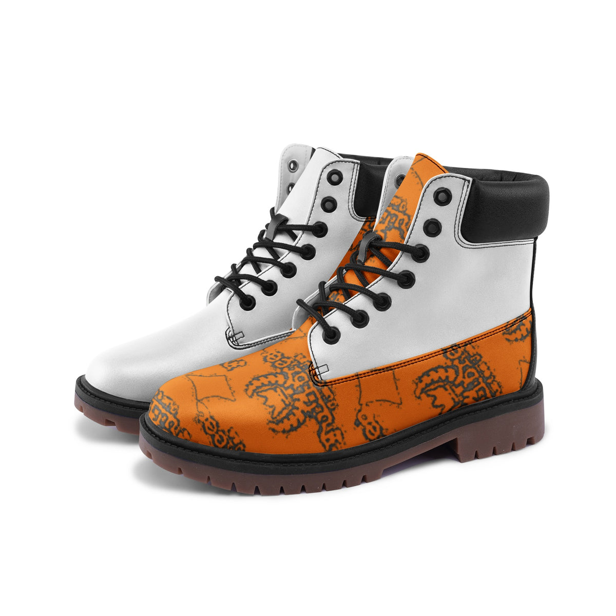 Premium Lightweight Microfiber Leather Chukka Boots